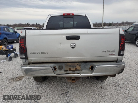 2005 Dodge 2500 SLT z VIN 3D7KS28C35G724397, wystawiony jako Copart lot #47537005 z przebiegiem 255 325 mil mil oraz Szkoda całkowita • Salvage title. Historia ofert i sprzedaży dostępna na DreamBid. Obrazek 6.