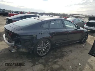 2016 Audi S7 with VIN WAUW2AFC2GN110487, listed as a Copart auction lot 44377005 with 46,326 mi miles and Salvage Title. Bid and sale history available at carsss.com. Image 3.
