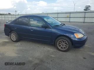 2005 Honda Civic LX z VIN 1HGES16595L031005, wystawiony jako Copart lot #55381195 z przebiegiem Nie podano mil oraz Szkoda całkowita • Salvage title. Historia ofert i sprzedaży dostępna na DreamBid. Obrazek 4.