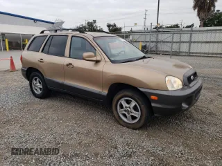 2004 Hyundai Santa Fe GLS with VIN KM8SC73E24U625249, listed as a Copart auction lot 76717254 with 173,092 mi miles and Salvage Title. Bid and sale history available at carsss.com. Image 4.