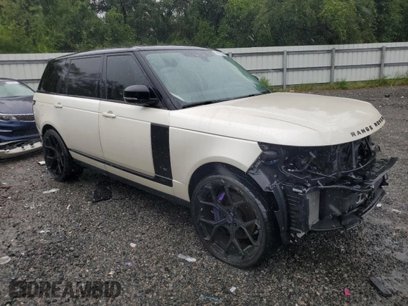 2020 Land Rover Range Rover with VIN SALGS5SE2LA404455, listed as a Copart auction lot 65601084 with 55,670 mi miles and Salvage title. Bid and sale history available at DreamBid. Image 4.