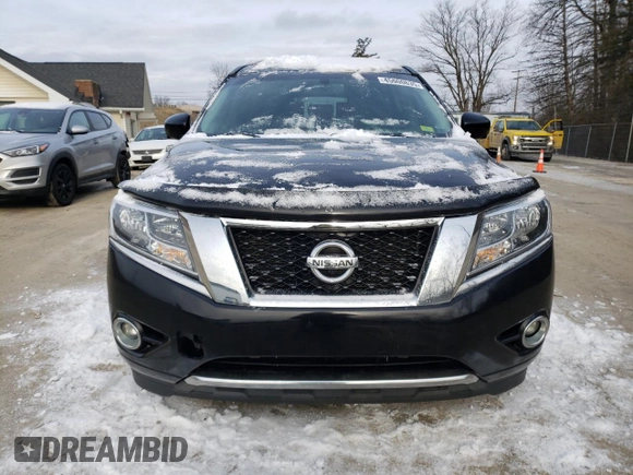 2014 Nissan Pathfinder S with VIN 5N1AR2MM4EC654679, listed as a Copart auction lot 45000635 with 134,569 mi miles and Salvage title. Bid and sale history available at DreamBid. Image 5.