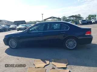 2005 BMW 7 Series 745Li with VIN WBAGN63515DS58163, listed as a IAAI auction lot 42133398 with 108,877 mi miles and . Bid and sale history available at DreamBid. Image 15.