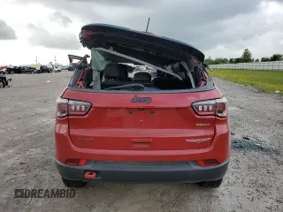 2020 Jeep Compass Trailhawk with VIN 3C4NJDDB7LT214691, listed as a Copart auction lot 55419415 with Not provided miles and Non repairable. Bid and sale history available at DreamBid. Image 6.