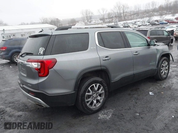 2020 GMC Acadia SLT with VIN 1GKKNULS7LZ190107, listed as a IAAI auction lot 41574428 with 74,613 mi miles and . Bid and sale history available at DreamBid. Image 4.