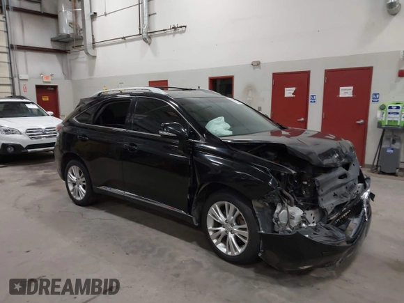 2012 Lexus RX 450h with VIN JTJBC1BA4C2430695, listed as a IAAI auction lot 42256291 with 163,703 mi miles and . Bid and sale history available at DreamBid. Image 1.