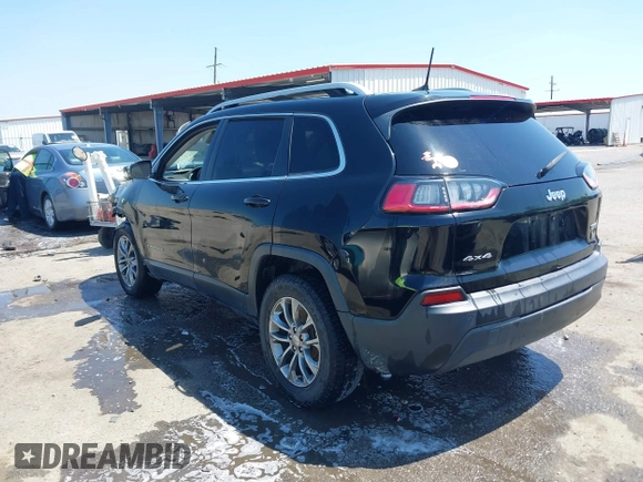 2019 Jeep Cherokee Latitude Plus z VIN 1C4PJMLB5KD474859, wystawiony jako IAAI lot #41990780 z przebiegiem 159 482 mil mil oraz . Historia ofert i sprzedaży dostępna na DreamBid. Obrazek 3.