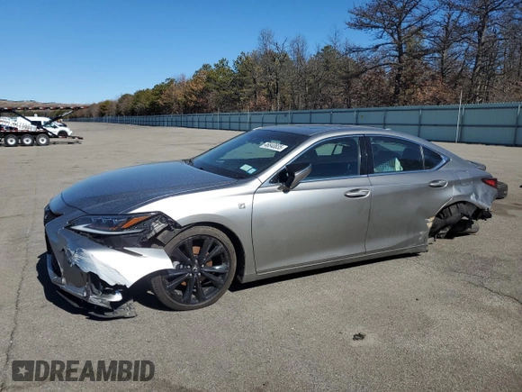 2019 Lexus ES with VIN 58ABZ1B19KU010665, listed as a Copart auction lot 46840835 with 68,587 mi miles and Salvage Title. Bid and sale history available at carsss.com. Image 1.