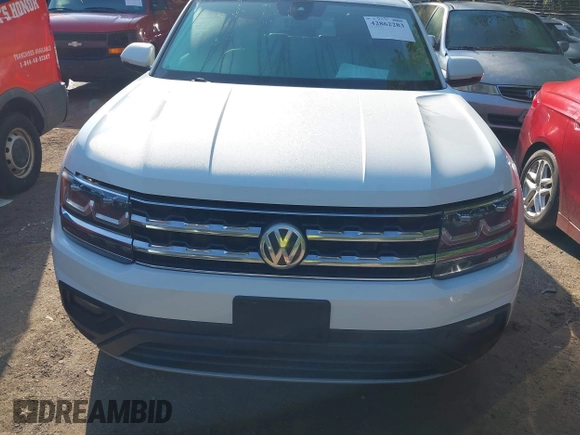 2018 Volkswagen Atlas SE z VIN 1V2LR2CA0JC520538, wystawiony jako IAAI lot #42862283 z przebiegiem 119 258 mil mil oraz . Historia ofert i sprzedaży dostępna na DreamBid. Obrazek 6.