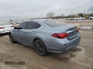 2018 Infiniti Q70 Luxe with VIN JN1BY1AR1JM220894, listed as a Copart auction lot 51790295 with Not provided miles and Salvage title. Bid and sale history available at DreamBid. Image 2.