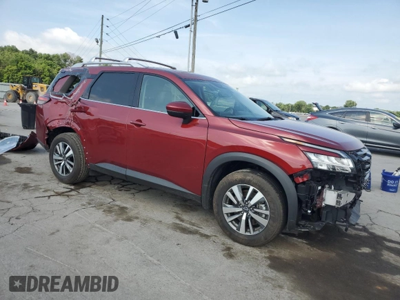 2024 Nissan Pathfinder SL с VIN 5N1DR3CAXRC310631, выставлен на аукционе Copart как лот 62862655 с пробегом 3 609 миль миль и Списание • Salvage title. История ставок и продаж доступна на DreamBid. Изображение 4.