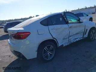 2018 BMW X6 xDrive35i with VIN 5UXKU2C5XJ0Z62290, listed as a IAAI auction lot 41687837 with 102,908 mi miles. Bid and sale history available at carsss.com. Image 4.