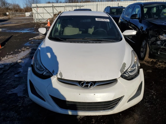 2015 Hyundai Elantra Limited with VIN 5NPDH4AE1FH597974, listed as a Copart auction lot 46057675 with 195,116 mi miles and Clean Title. Bid and sale history available at carsss.com. Image 5.