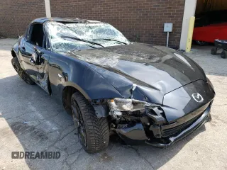 2021 Mazda MX-5 Miata Sport with VIN JM1NDAB7XM0454823, listed as a Copart auction lot 53808032 with Not provided miles and Salvage title. Bid and sale history available at DreamBid. Image 1.