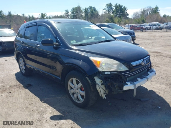 2009 Honda CR-V EX-L with VIN JHLRE48799C012129, listed as a IAAI auction lot 42016110 with 141,819 mi miles. Bid and sale history available at carsss.com. Image 1.