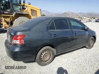 2009 Toyota Yaris with VIN JTDBT903591336734, listed as a Copart auction lot 47306025 with 160,053 mi miles and Salvage Title. Bid and sale history available at carsss.com. Image 3.