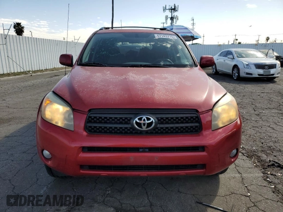 2006 Toyota RAV4 Sport with VIN JTMZD32V366019525, listed as a Copart auction lot 47143715 with 194,502 mi miles and Salvage Title. Bid and sale history available at carsss.com. Image 5.