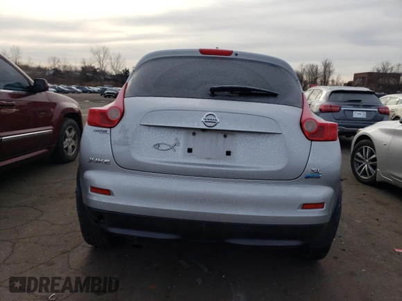 2014 Nissan Juke Nismo with VIN JN8AF5MR5ET357323, listed as a Copart auction lot 84212914 with Not Provided miles and Non Repairable. Bid and sale history available at DreamBid. Image 6.