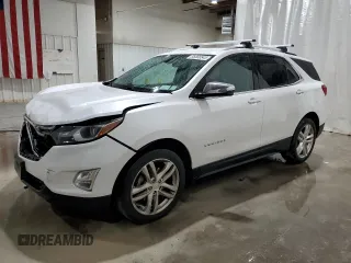 2019 Chevrolet Equinox Premier z VIN 2GNAXPEX6K6210750, wystawiony jako Copart lot #55588545 z przebiegiem 100 756 mil mil oraz Szkoda całkowita • Salvage title. Historia ofert i sprzedaży dostępna na DreamBid. Obrazek 1.