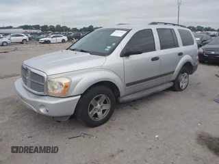 2006 Dodge Durango SXT with VIN 1D4HB38N86F121320, listed as a IAAI auction lot 42427186 with 195,607 mi miles and . Bid and sale history available at DreamBid. Image 2.