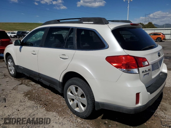2010 Subaru Outback Premium All-Weather Anniversary with VIN 4S4BRBCC6A3347795, listed as a Copart auction lot 57843275 with 128,997 mi miles and Salvage title. Bid and sale history available at DreamBid. Image 2.