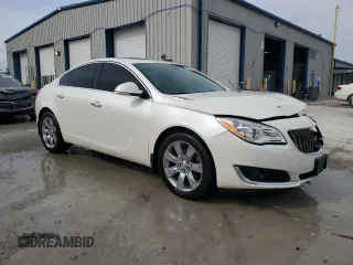 2014 Buick Regal Premium I with VIN 2G4GP5EX6E9202122, listed as a Copart auction lot 47023135 with 128,687 mi miles and Salvage Title. Bid and sale history available at DreamBid. Image 4.