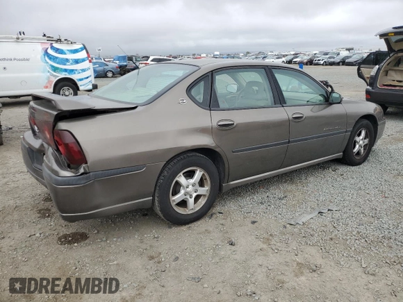2003 Chevrolet Impala LS z VIN 2G1WH55K839330157, wystawiony jako Copart lot #59567885 z przebiegiem 36 931 mil mil oraz Szkoda całkowita • Salvage title. Historia ofert i sprzedaży dostępna na DreamBid. Obrazek 3.