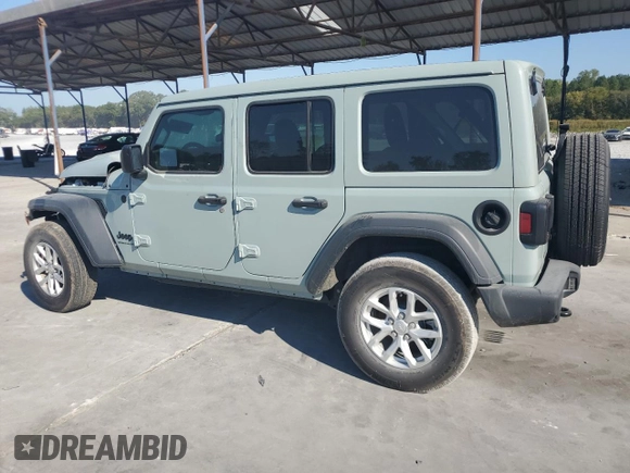 2023 Jeep Wrangler Sport with VIN 1C4HJXDGXPW615498, listed as a Copart auction lot 72514824 with 22,125 mi miles and Clean Title. Bid and sale history available at DreamBid. Image 2.