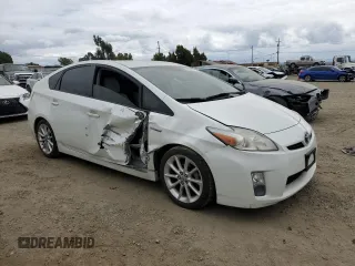 2010 Toyota Prius Four with VIN JTDKN3DU5A1292832, listed as a Copart auction lot 54495775 with 147,759 mi miles and Salvage Title. Bid and sale history available at DreamBid. Image 4.