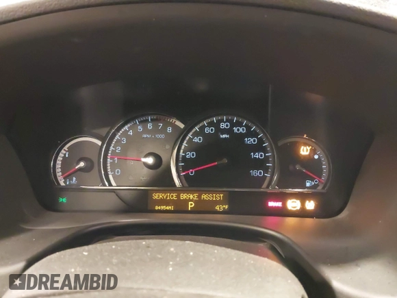 2010 Cadillac STS AWD with VIN 1G6DU6EV2A0125065, listed as a IAAI auction lot 41229886 with 84,954 mi miles and . Bid and sale history available at DreamBid. Image 7.