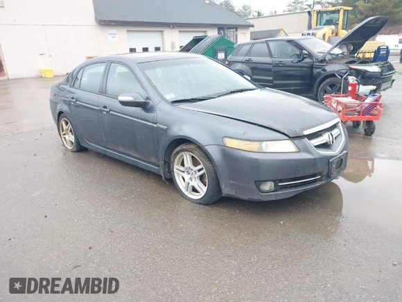 2007 Acura TL with VIN 19UUA66277A039068, listed as a IAAI auction lot 41990963 with 205,277 mi miles. Bid and sale history available at carsss.com. Image 1.