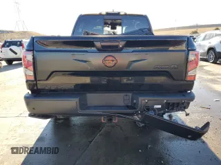 2024 Nissan Titan Pro-4X z VIN 1N6AA1ED8RN104641, wystawiony jako Copart lot #83624614 z przebiegiem 19 065 mil mil oraz Szkoda całkowita • Salvage title. Historia ofert i sprzedaży dostępna na DreamBid. Obrazek 6.