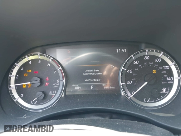 2023 Toyota Highlander L with VIN 5TDKDRAH3PS044250, listed as a IAAI auction lot 42322881 with 50,454 mi miles and . Bid and sale history available at DreamBid. Image 7.
