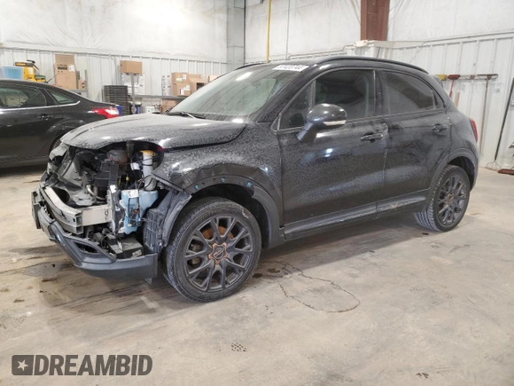 2018 FIAT 500X Urbana Edition with VIN ZFBCFXCB3JP716078, listed as a Copart auction lot 87420744 with 49,733 mi miles and Salvage Title. Bid and sale history available at carsss.com. Image 1.