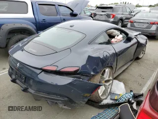 2024 Ferrari Roma z VIN ZFF98RNA9R0301984, wystawiony jako Copart lot #54060024 z przebiegiem Nie podano mil oraz Szkody całkowita. Historia ofert i sprzedaży dostępna na DreamBid. Obrazek 3.