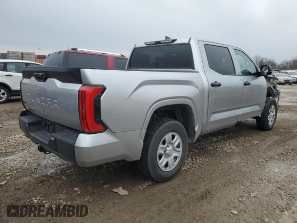 2023 Toyota Tundra SR with VIN 5TFKB5DB2PX079734, listed as a Copart auction lot 41746535 with 22,668 mi miles and Salvage title. Bid and sale history available at DreamBid. Image 3.