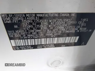 2013 Toyota RAV4 XLE with VIN 2T3RFREV1DW056321, listed as a IAAI auction lot 42082419 with 116,860 mi miles. Bid and sale history available at carsss.com. Image 9.