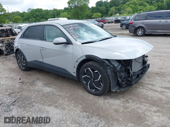 2022 Hyundai Ioniq 5 SEL z VIN KM8KNDAF0NU055189, wystawiony jako IAAI lot #42390538 z przebiegiem 37 542 mil mil oraz . Historia ofert i sprzedaży dostępna na DreamBid. Obrazek 1.