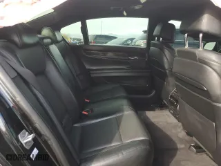 2015 BMW 7 Series 750Li with VIN WBAYE8C59FD781898, listed as a Copart auction lot 48712885 with 0 mi miles and Salvage Title. Bid and sale history available at carsss.com. Image 10.