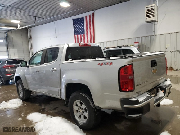 2020 Chevrolet Colorado 4WD Work Truck with VIN 1GCGTBEN4L1203283, listed as a Copart auction lot 43202305 with 94,552 mi miles and Clean Title. Bid and sale history available at carsss.com. Image 2.