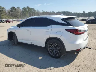 2021 Lexus RX 350 F Sport with VIN 2T2YZMDA2MC289697, listed as a Copart auction lot 47851685 with 80,791 mi miles and Salvage title. Bid and sale history available at DreamBid. Image 2.