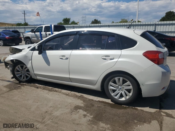 2016 Subaru Impreza Wagon 2.0i Premium with VIN JF1GPAB66G8274404, listed as a Copart auction lot 70017954 with 129,385 mi miles and Salvage Title. Bid and sale history available at carsss.com. Image 2.