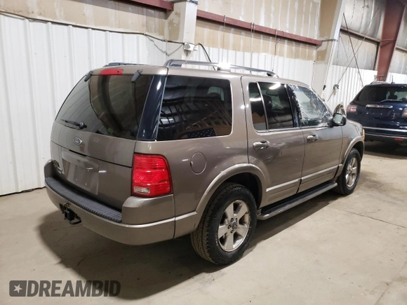 2003 Ford Explorer Limited с VIN 1FMZU75K43UC24704, выставлен на аукционе Copart как лот 58601065 с пробегом 104 772 миль миль и Чистый • Clean title. История ставок и продаж доступна на DreamBid. Изображение 3.
