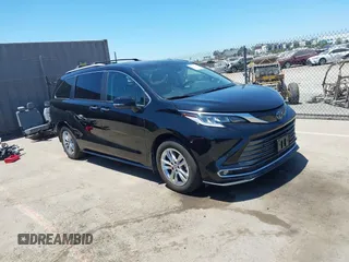 2024 Toyota Sienna Limited with VIN 5TDZSKFCXRS111647, listed as a IAAI auction lot 42787955 with 22,982 mi miles and . Bid and sale history available at DreamBid. Image 1.