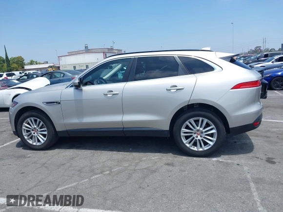 2017 Jaguar F-Pace 20d Prestige with VIN SADCK2BN1HA099059, listed as a IAAI auction lot 42720996 with 91,043 mi miles and . Bid and sale history available at DreamBid. Image 14.
