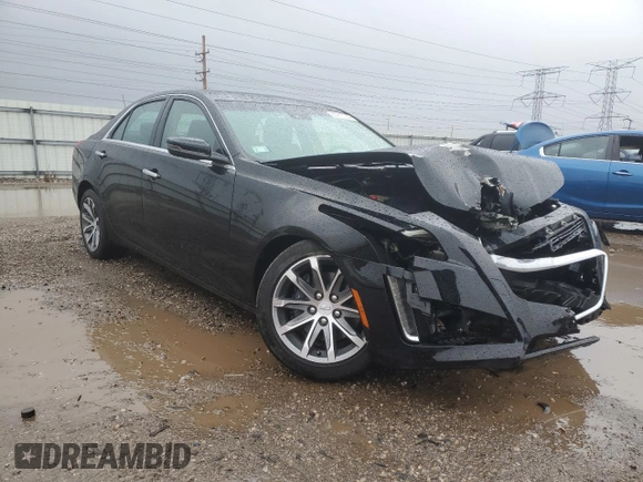 2016 Cadillac CTS Luxury Collection AWD with VIN 1G6AX5SS3G0113403, listed as a Copart auction lot 85917744 with 19,736 mi miles and Salvage Title. Bid and sale history available at DreamBid. Image 4.