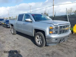 2014 Chevrolet Silverado 1500 LTZ with VIN 3GCUKSEC2EG544724, listed as a IAAI auction lot 41925805 with 70,830 mi miles. Bid and sale history available at carsss.com. Image 1.