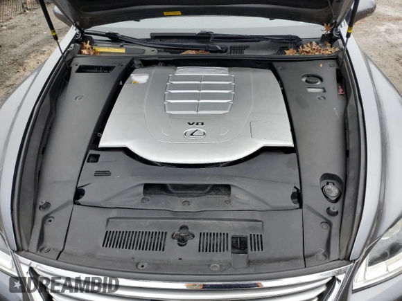 2014 Lexus LS 460 L with VIN JTHDL5EF9E5006987, listed as a Copart auction lot 44515875 with 130,618 mi miles and Salvage title. Bid and sale history available at DreamBid. Image 11.