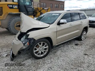 2014 Jeep Grand Cherokee Summit с VIN 1C4RJFJG8EC219264, выставлен на аукционе Copart как лот 57696025 с пробегом Не указан миль и Списание • Salvage title. История ставок и продаж доступна на DreamBid. Изображение 1.