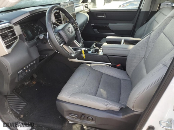 2023 Toyota Tundra 4WD Limited with VIN 5TFJA5DB6PX080450, listed as a Copart auction lot 86898354 with 27,598 mi miles and Salvage Title. Bid and sale history available at carsss.com. Image 7.